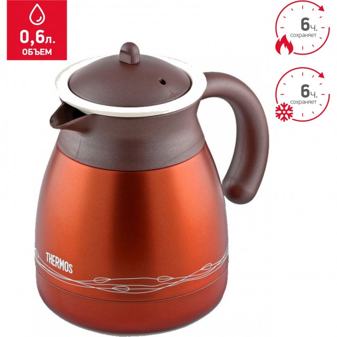 Кувшин-термос THERMOS TGR-601(DL) 0,6L 432964 Кувшин-термос THERMOS TGR-601(DL) 0,6L 432964