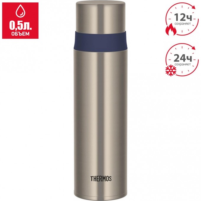 Термокружка THERMOS FFM-502 STBL 0.5L нержавеющая сталь 562609 Термокружка THERMOS FFM-502 STBL 0.5L нержавеющая сталь 562609