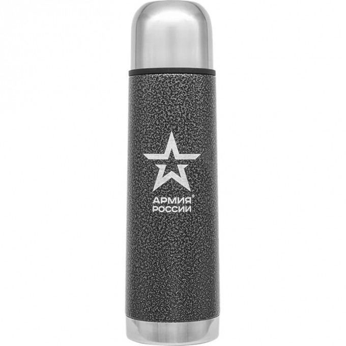 Термос THERMOS АРМИЯ РОССИИ ГИЛЬЗА для напитков 0.5л. серый 644879 Термос THERMOS АРМИЯ РОССИИ ГИЛЬЗА для напитков 0.5л. серый 644879