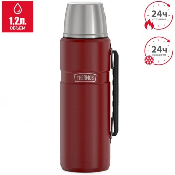 Термос THERMOS KING SK2010 Rustic Red 1,2L красный Термос THERMOS KING SK2010 Rustic Red 1,2L красный