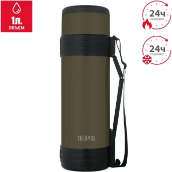 Термос THERMOS NCD-1000 AG 1,0L из нержавеющей стали Термос THERMOS NCD-1000 AG 1,0L из нержавеющей стали