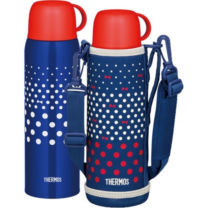 Термос для напитков THERMOS FJJ-1000 WF NVD 1 л, синий 561602 Термос для напитков THERMOS FJJ-1000 WF NVD 1 л, синий 561602