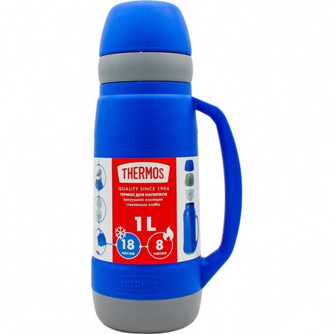 Термос для напитков THERMOS WEEKEND 36-180 1,8л, синий 195050 Термос для напитков THERMOS WEEKEND 36-180 1,8л, синий 195050