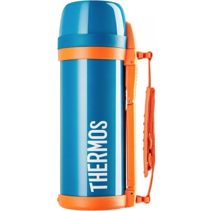 Термос THERMOS FDH STAINLESS STEEL VACUUM FLASK 2л. синий/оранжевый 657268 Термос THERMOS FDH STAINLESS STEEL VACUUM FLASK 2л. синий/оранжевый 657268