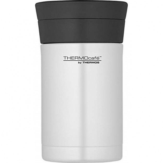 Термос THERMOS THERMOCAFE DFJ-500 FOOD FLASK 0.5л. стальной/черный 868169 Термос THERMOS THERMOCAFE DFJ-500 FOOD FLASK 0.5л. стальной/черный 868169